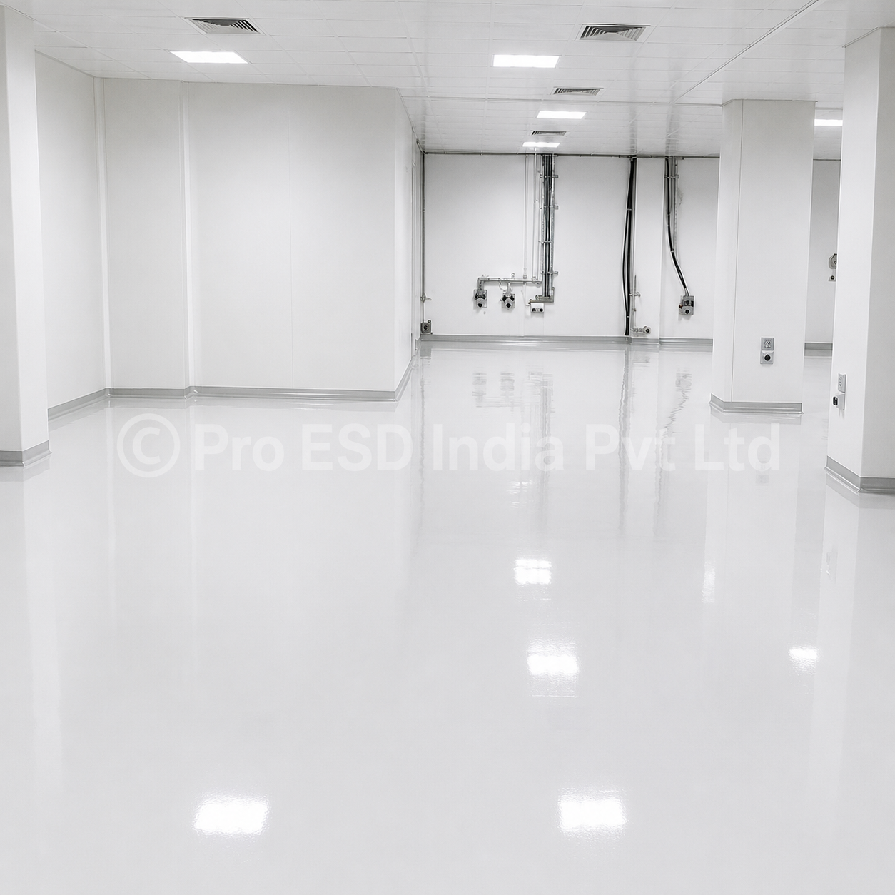 After ESD epoxy installation